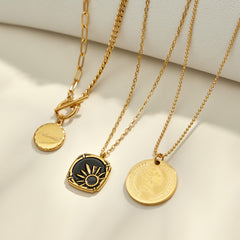 Geometric & Celestial Pendant Necklaces