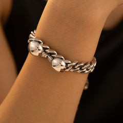 Silver-Tone Chain Necklace or Bracelet