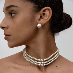 Daphne Vintage-Inspired Sphere Stud Earrings