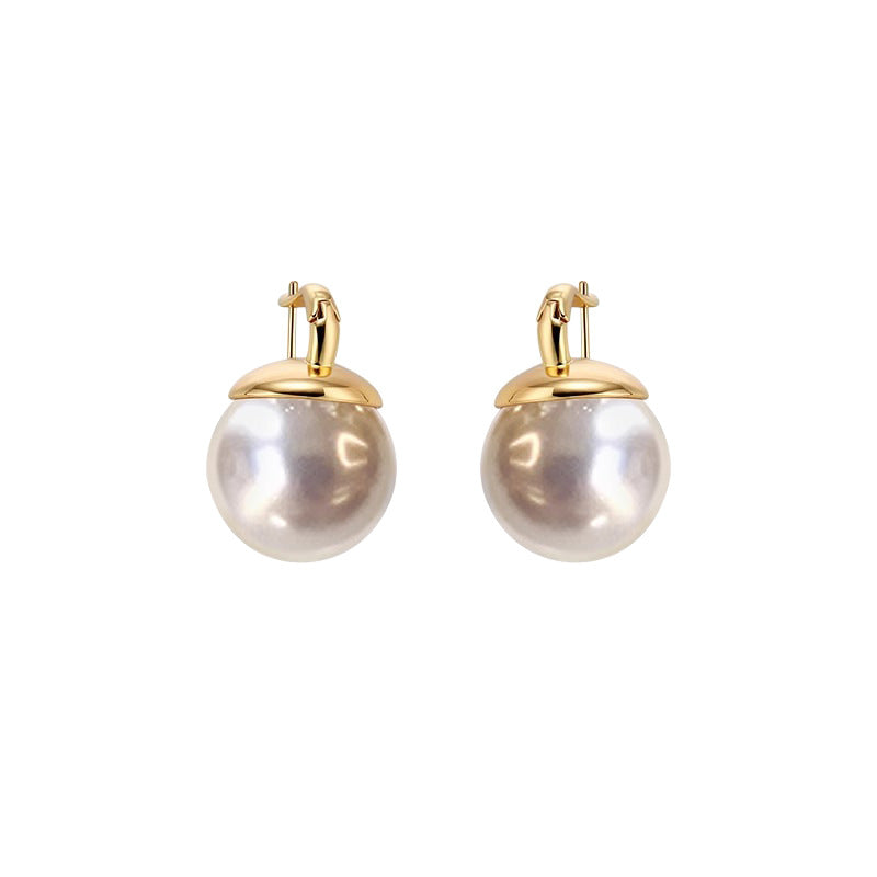 Nadine Vintage-Inspired Pearl Stud Earrings No. 902459