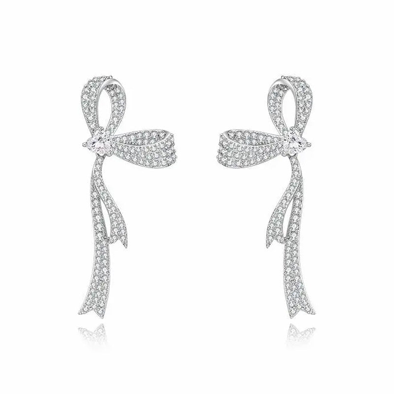 Marielle Dainty Pavé Butterfly Stud Earrings