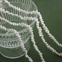Pearl-Look Irregular Bead Necklace