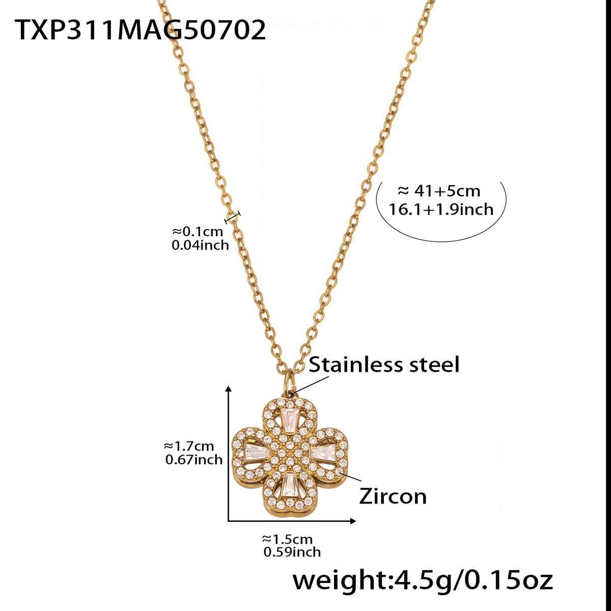 Rotating Cubic Zirconia Flower Necklace, Earrings or Ring