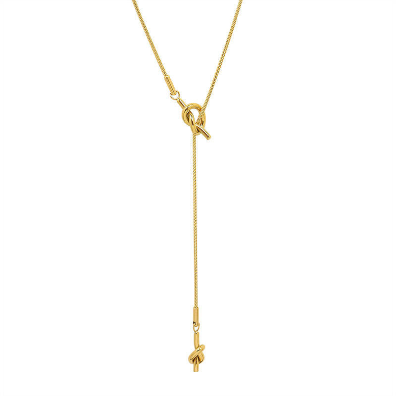 Nicolette Vintage-Inspired Knot Necklace