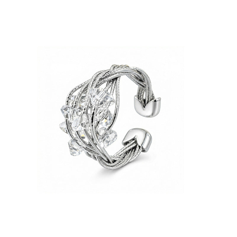 Marielle Vintage-Inspired Crystal Ring