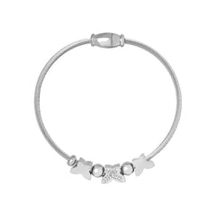 18K Gold-Plated Charm Bracelet or Bangle