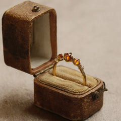 Camille Vintage-Inspired Adjustable Ring