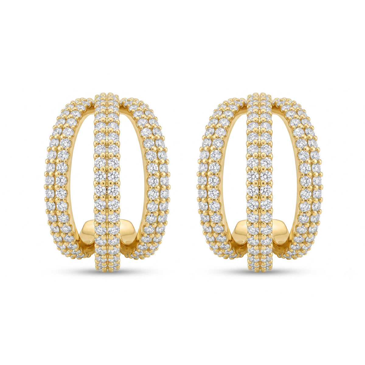 Daphne Vintage-Inspired Hoop Earrings No. 556027