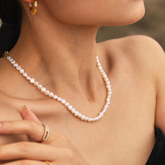 Freshwater Pearl Bead Necklace