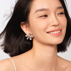 Daphne Vintage-Inspired Floral Stud Earrings