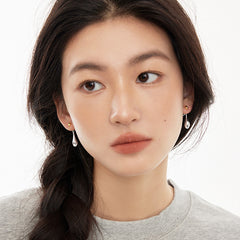 Marielle Minimalist Teardrop Stud Earrings