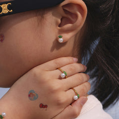Crown and Shell Pearl-Look Jewelry Separates