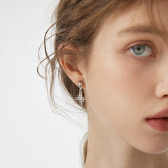 Daphne Dainty Pavé Stud Earrings