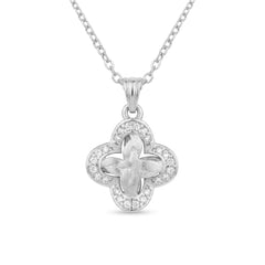 Camille Vintage-Inspired Clover Choker Necklace