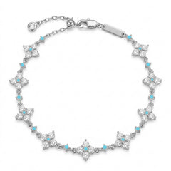 Nadine Pavé Clover Bracelet