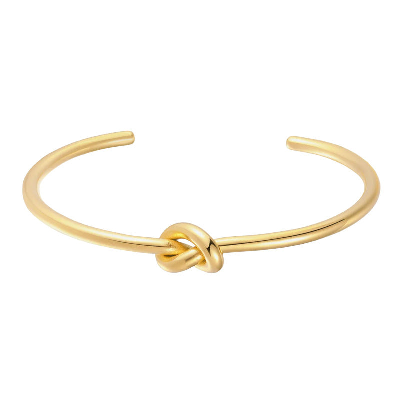 Nicolette Vintage-Inspired Knot Bangle Bracelet