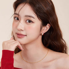 Daphne Pavé Hoop Earrings