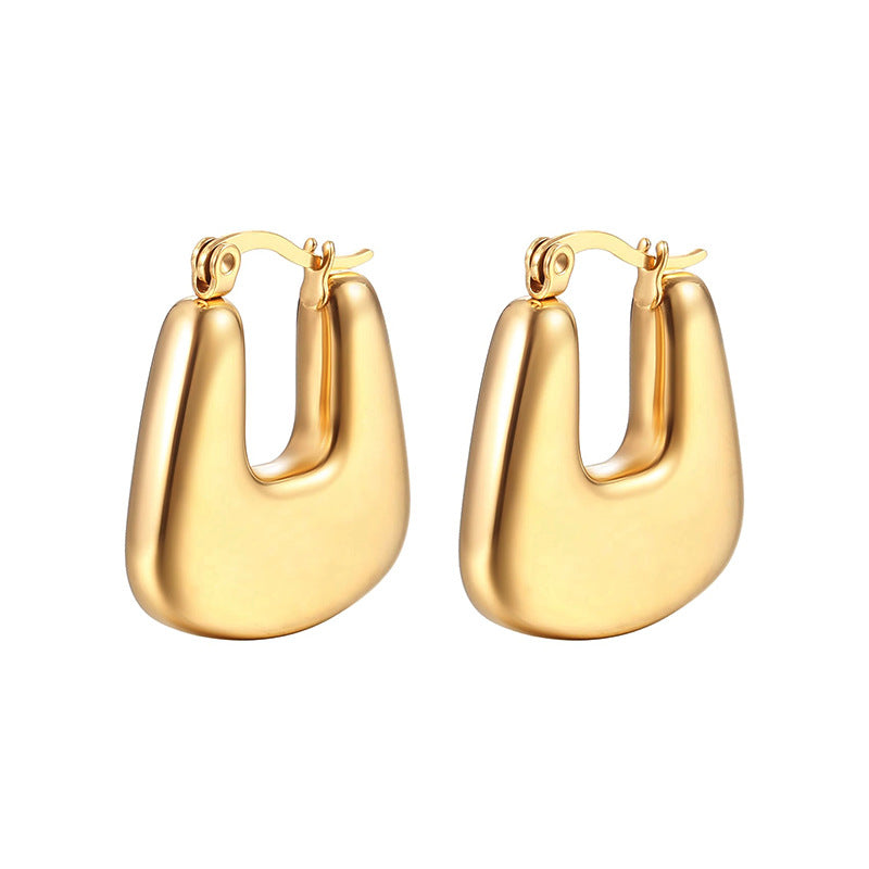 Nadine Vintage-Inspired Geometric Stud Earrings No. 377019