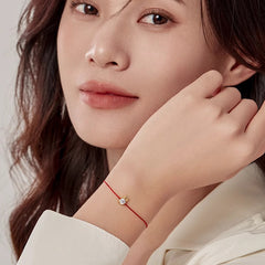 Nadine Pavé Cord Bracelet