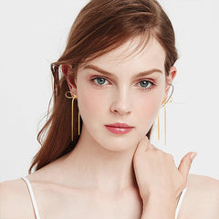 Nicolette Bow Drop Earrings