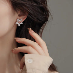 Daphne Pavé Stud Earrings