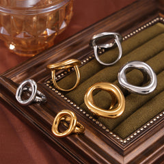 Open Geometric Ring Collection
