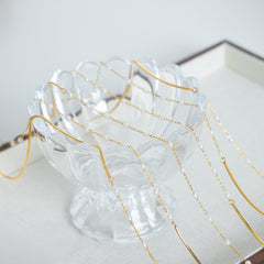 Gold-Tone Layered Pendant Y Necklace