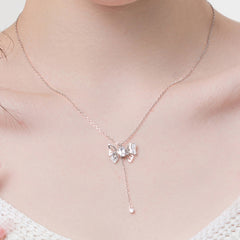 Camille Bow Necklace