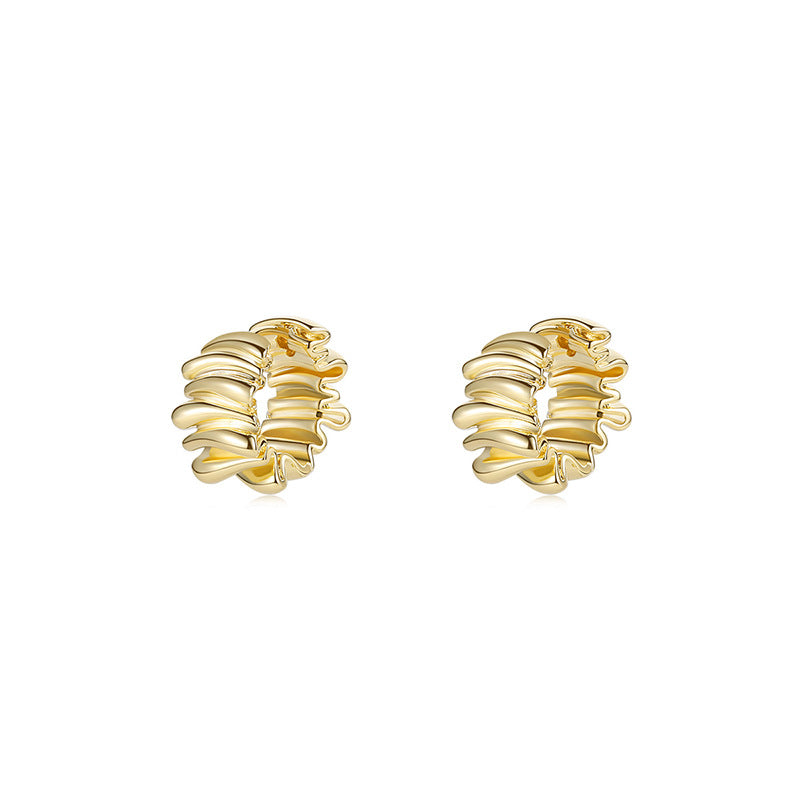 Nadine Organic Hoop Earrings