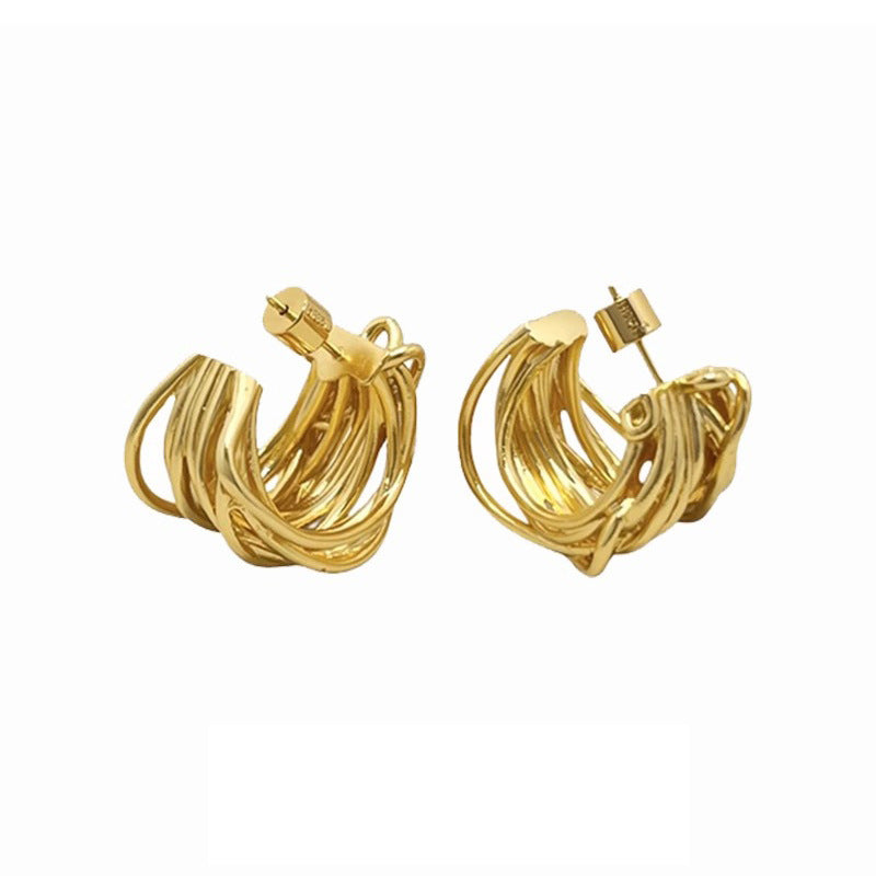 Camille Vintage-Inspired Stud Earrings No. 298491
