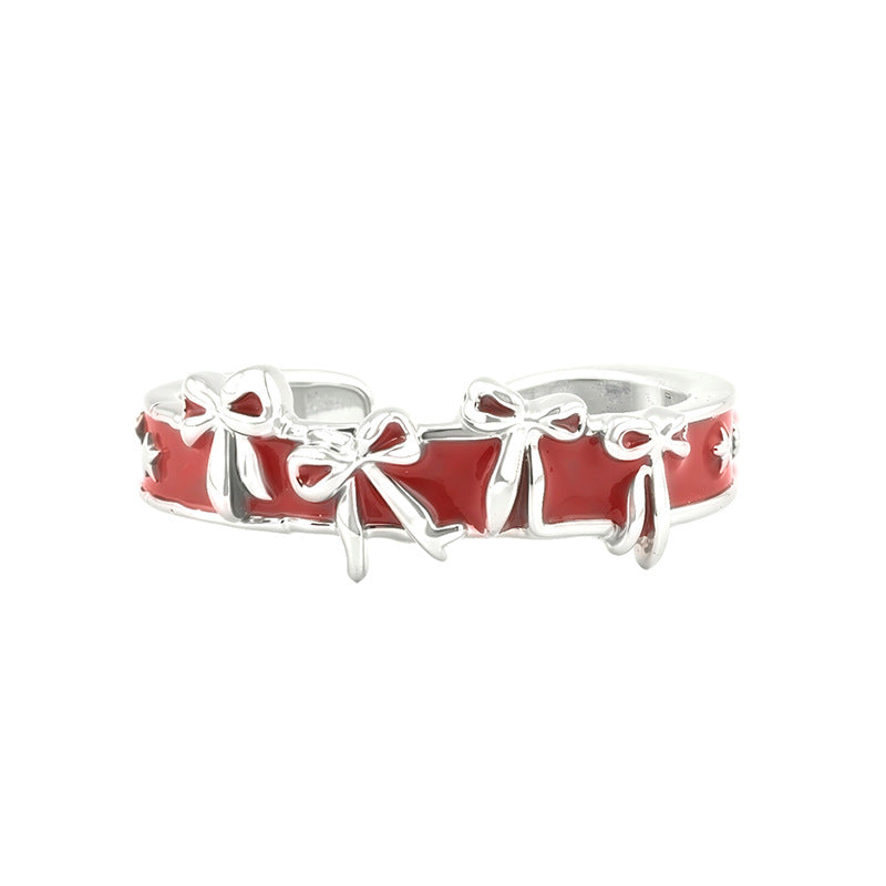 Marielle Dainty Bow Adjustable Ring