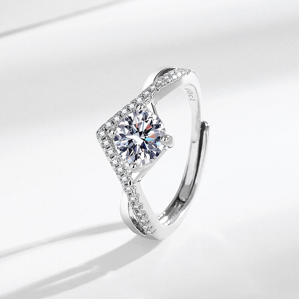 Lumière Charm Ring on a clean background