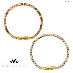 Cubic Zirconia Tennis Bracelet Collection