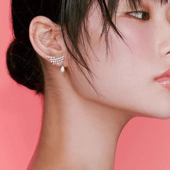 Marielle Pearl Tassel Drop Earrings