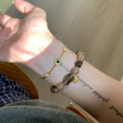 Camille Vintage-Inspired Clover Bracelet No. 134971