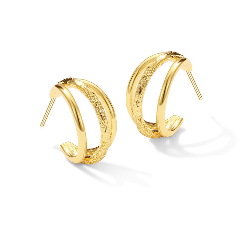 Camille Vintage-Inspired Hoop Earrings No. 677691