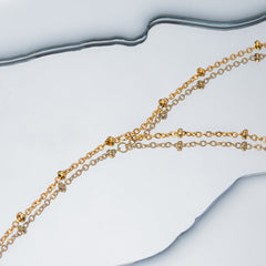 Dainty Satellite Hand Chain