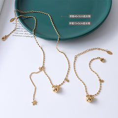 Mouse-Inspired Charm Necklace or Bracelet