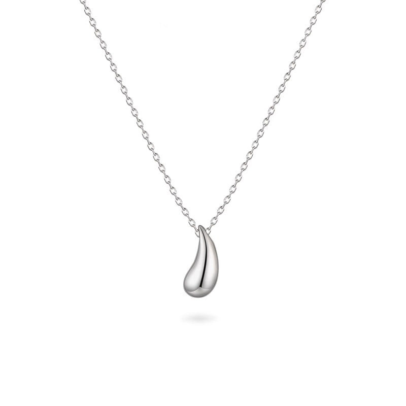 Marielle Minimalist Teardrop Pendant Necklace