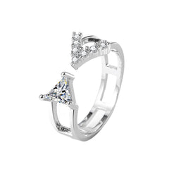 Lumière Charm Ring on a clean background