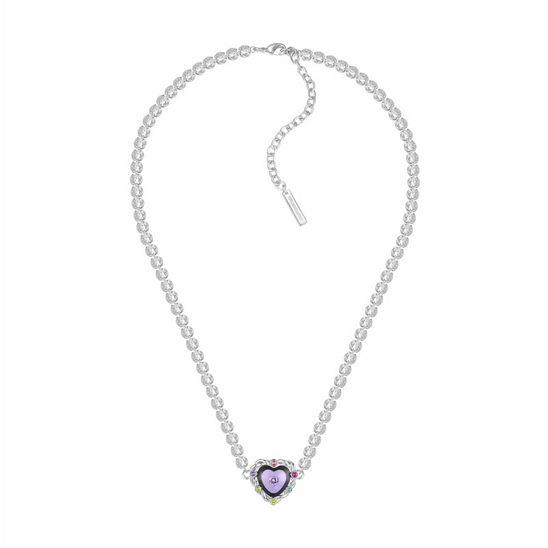 Nadine Pavé Heart Choker Necklace No. 562939