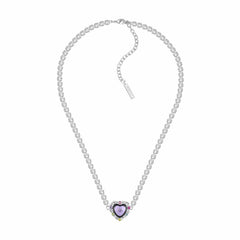 Nadine Pavé Heart Choker Necklace No. 562939