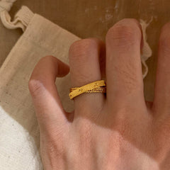 Nicolette Dainty Starburst Adjustable Ring