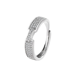 Lumière Charm Ring on a clean background