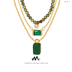 Green Pendant Necklace Designs