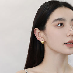 Nicolette Vintage-Inspired Star Stud Earrings