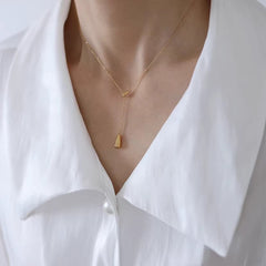 Nadine Vintage-Inspired Teardrop Necklace