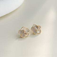 Marielle Camellia Stud Earrings