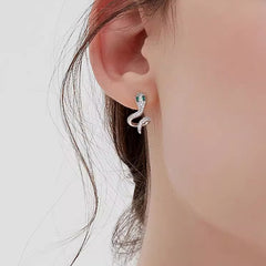 Nicolette Snake Stud Earrings