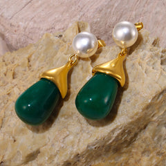 Color Resin Stud and Hoop Earring Designs